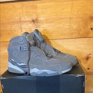 Air Jordan Retro 8 Sneakers - Gray
